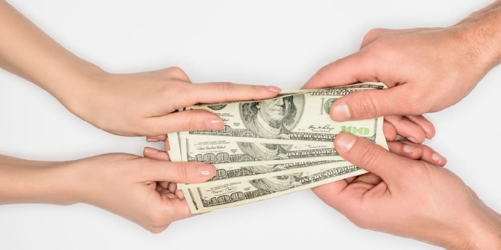 sharing bills and expenses with friends